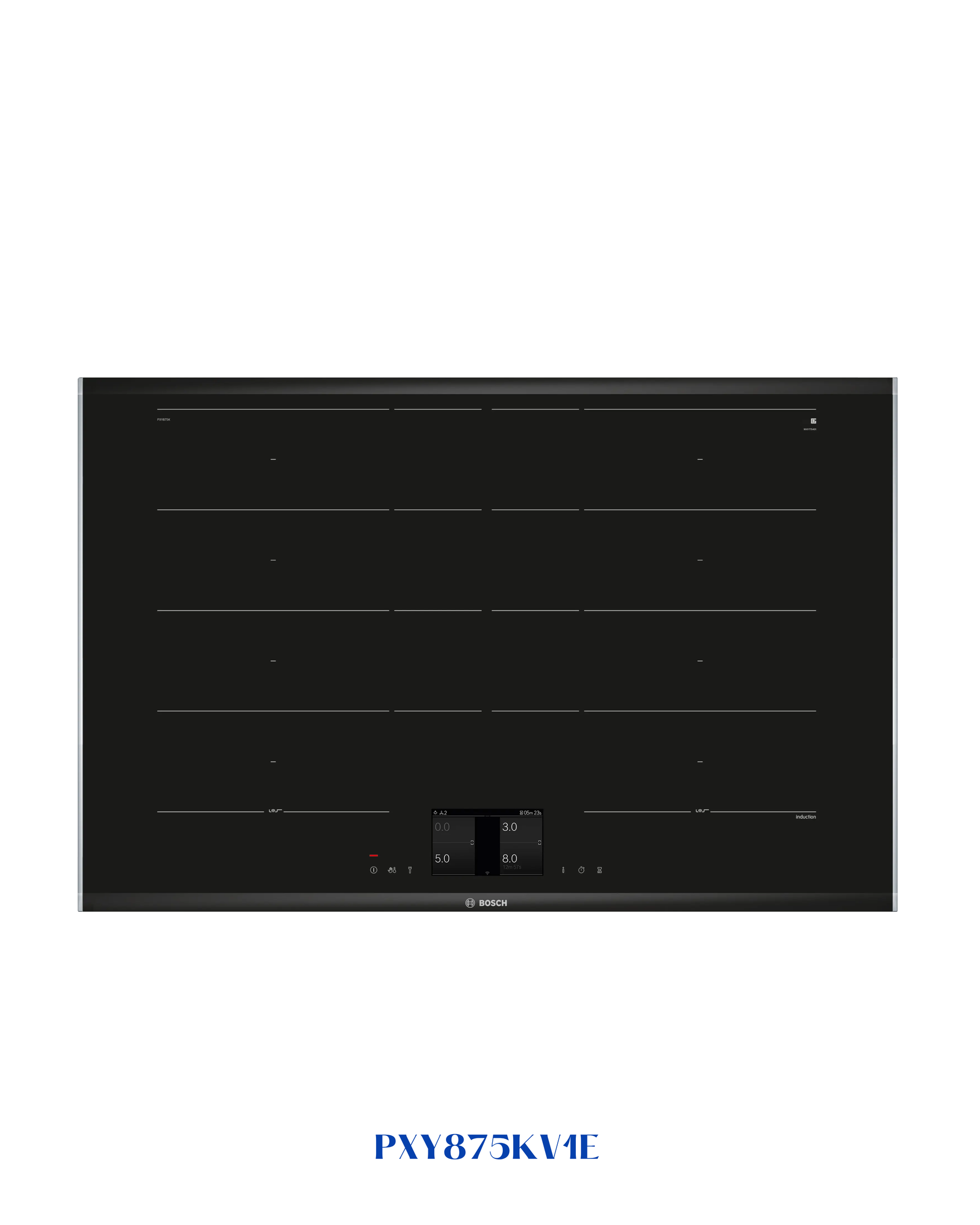 Bosch Series 8 Induction Cooktop 80 cm Black 7400W