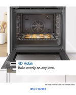 Bosch Series 8 Built-in Oven with Steam Function 71L