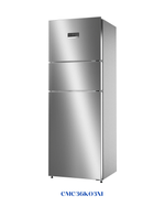 Bosch Series 4 Free-standing Triple Door Fridge-Freezer 335L