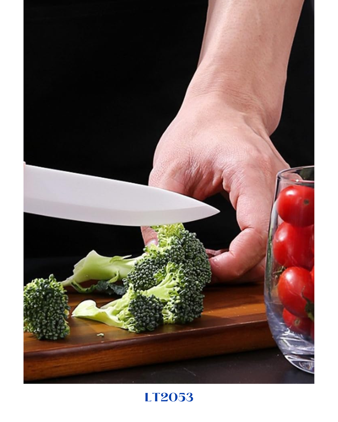 LAMART BAMBOO UNIVERSAL CERAMIC KNIFE 13 CM