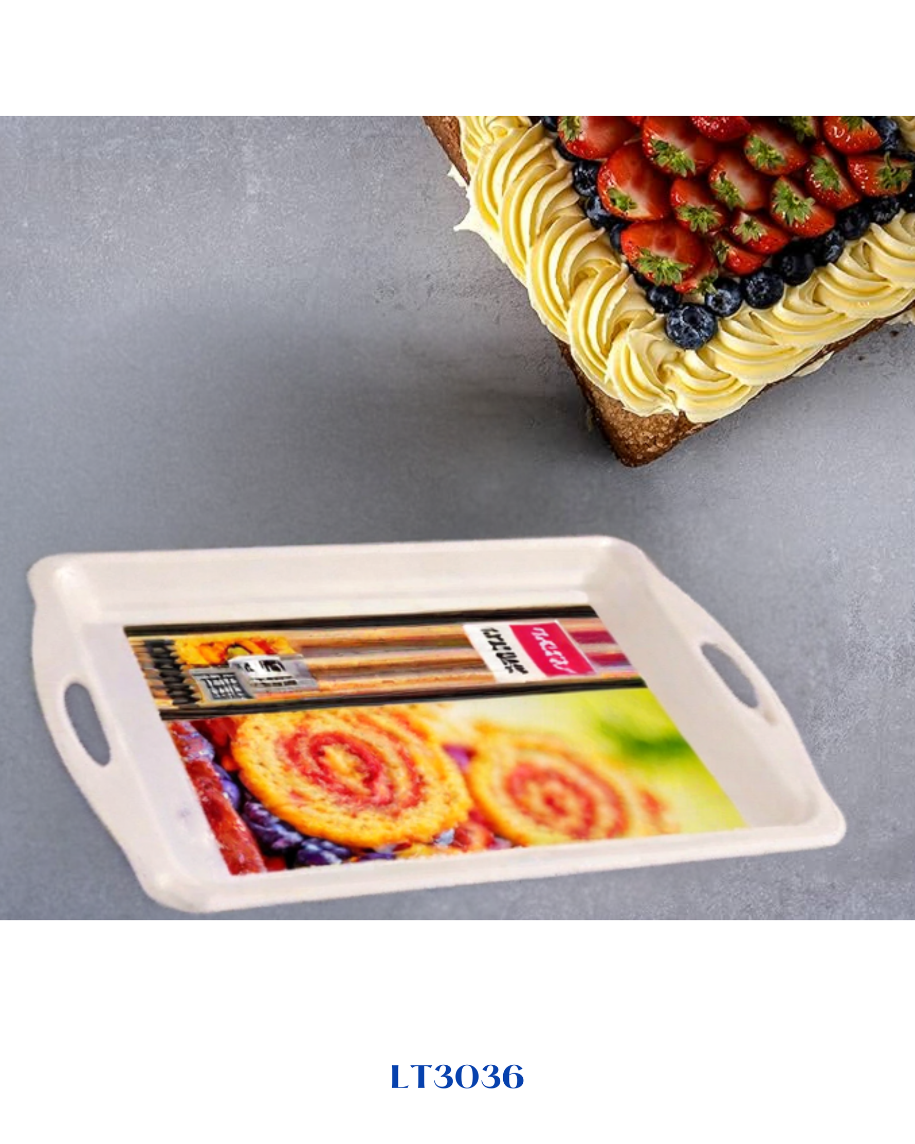 LAMART LARGE RECTANGULAR BAKING TRAY 43 × 30 × 2 CM
