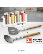 LAMART WOOD SERVING SPOON 34 CM