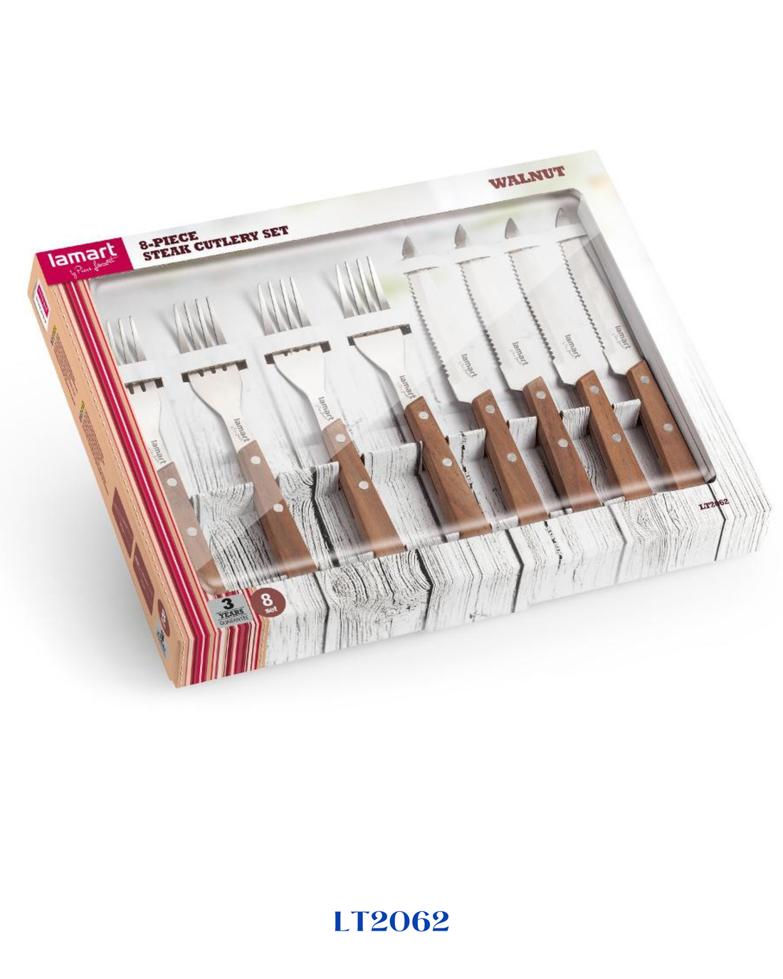 LAMART PIECE STEAK CUTLERY SET