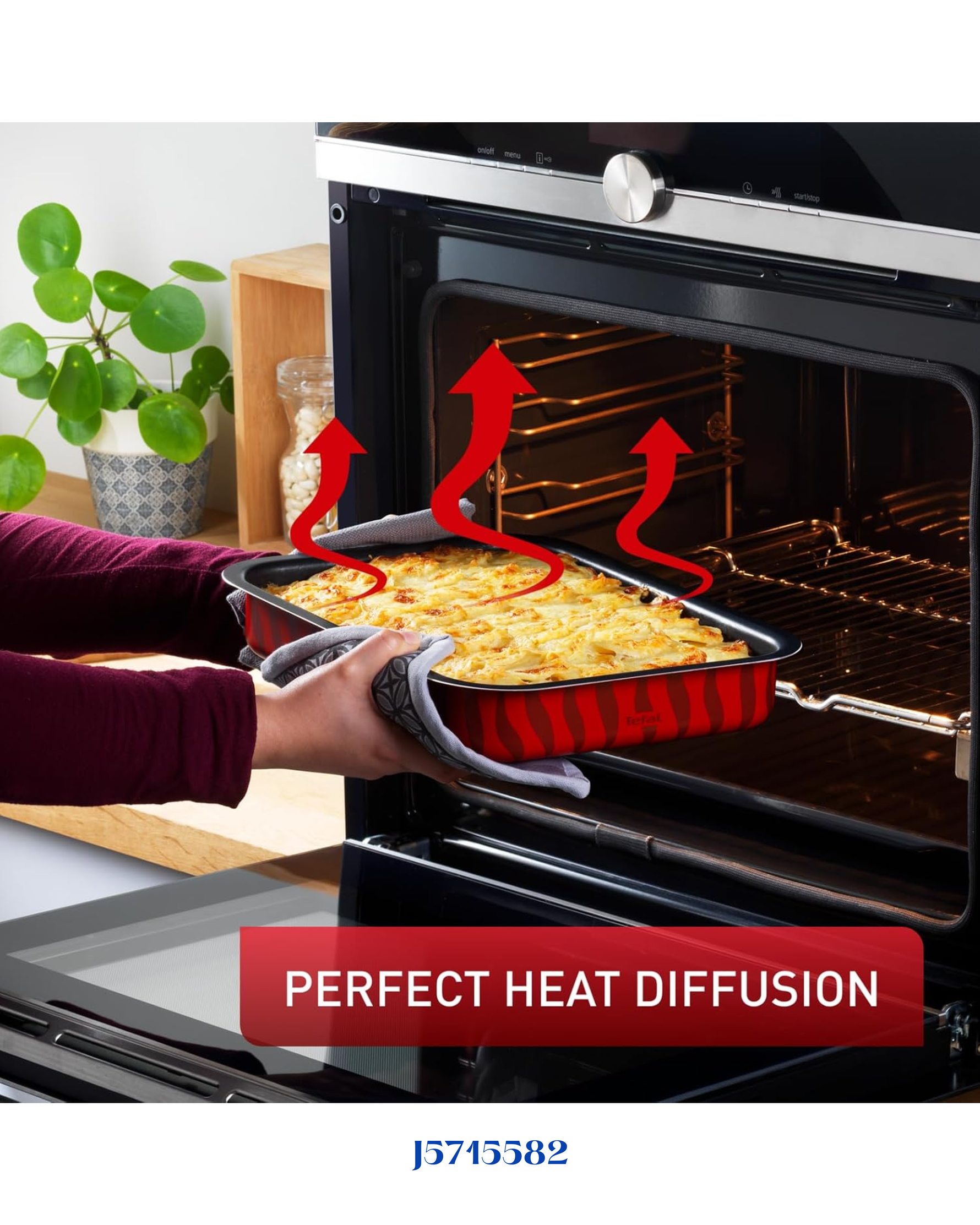 TEMPO FLAME 3-PIECE SET, OVEN DISHES 24X31CM 27X37CM 29X41CM