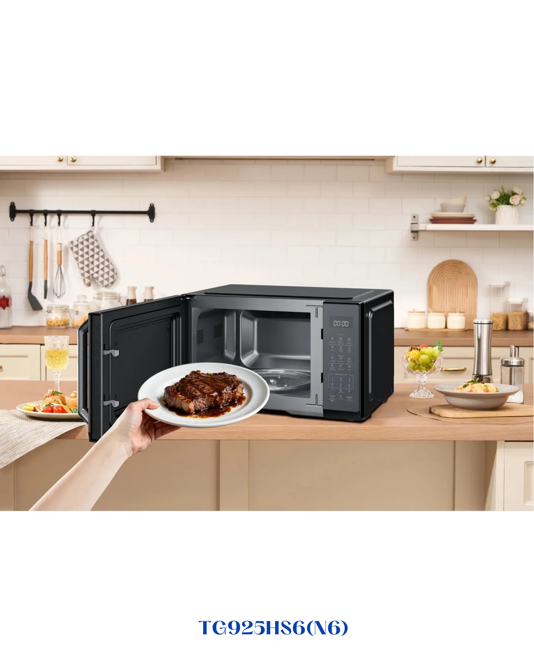 DLC TERIM BUILT-IN MICROWAVE OVEN WITH GRILL 900W 25L