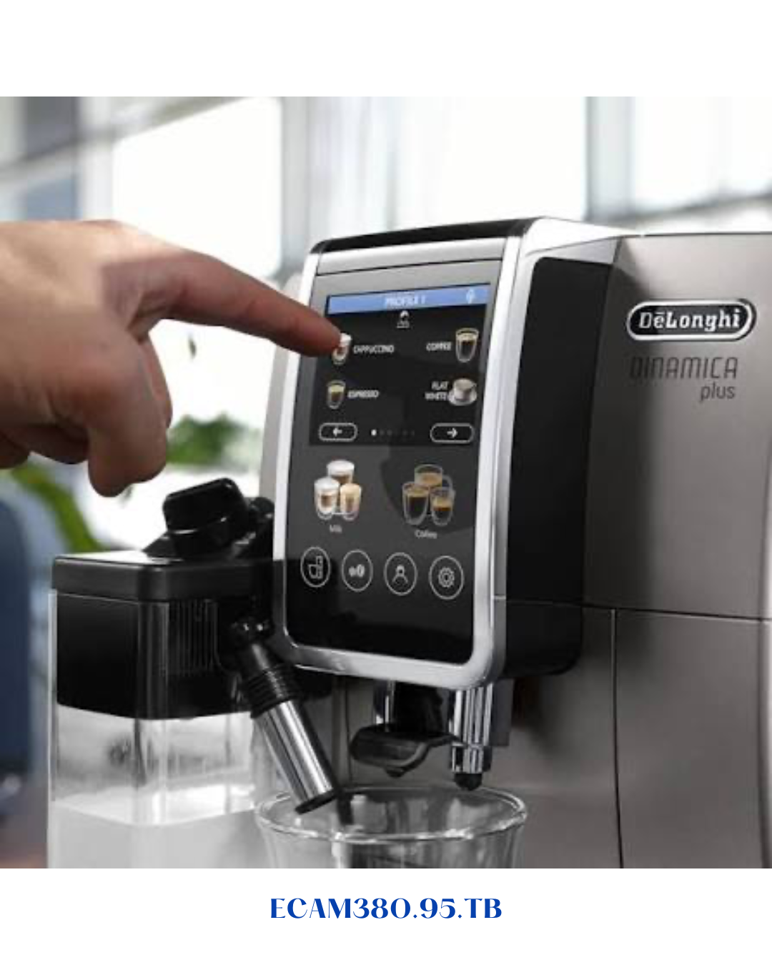 DE’LONGHI DINAMICA PLUS AUTOMATIC COFFEE MAKER 1450W 1.8L